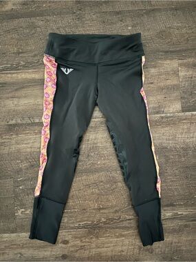 Black Kids Riding Breeches with Fun Side Design